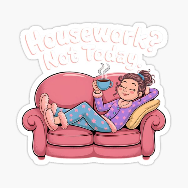 Item preview, April 7th National No Housework Day designed and sold by MartaDreamCraft ⭐⭐⭐⭐⭐.