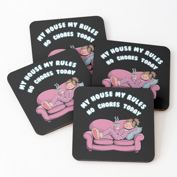 Item preview, National No Housework Day | my house my rules designed and sold by MartaDreamCraft ⭐⭐⭐⭐⭐.
