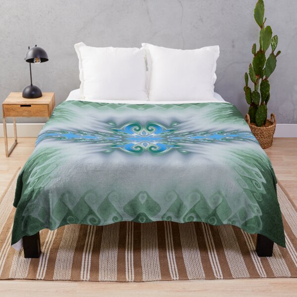 Item preview, Glacial Symmetry: The Whispering Patterns of Frozen Flow designed and sold by bloorose.