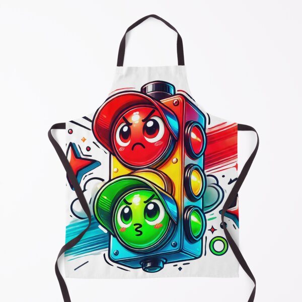 Item preview, Funny Traffic Light - Funny Light Expressions designed and sold by Trijota.