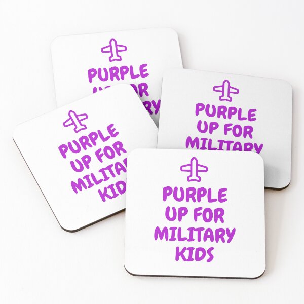 Item preview, Purple Up Military Kids Airplane designed and sold by Sartoris Art.