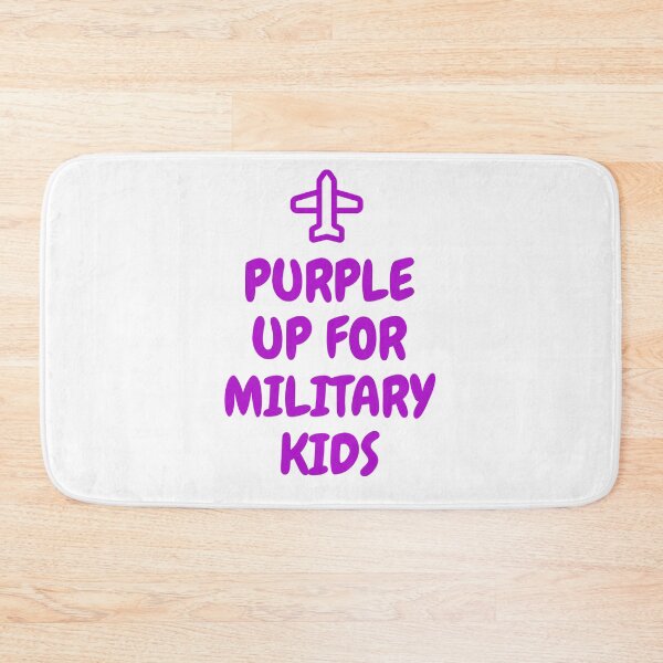 Item preview, Purple Up Military Kids Airplane designed and sold by Sartoris Art.