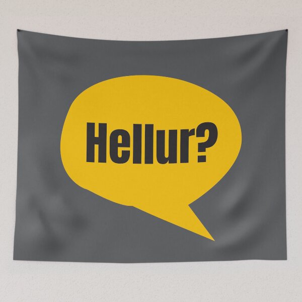 Item preview, Hellur? designed and sold by Anniko Art Studio.