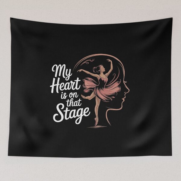 Item preview, My Heart Is On That Stage Dance Recital designed and sold by GRABAPSHOP.