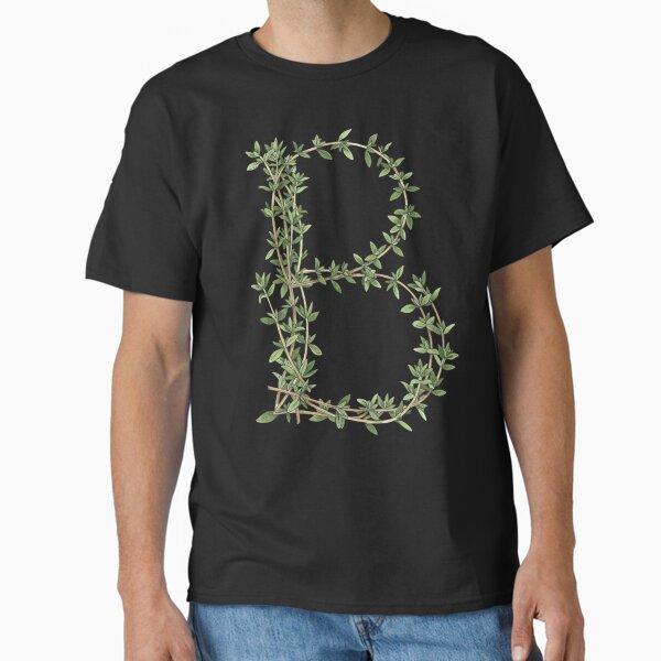 THYME LETTER B Classic T-Shirt