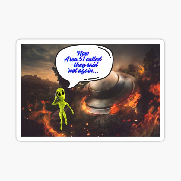 Item preview, Area 51 called..Not again designed and sold by LuigiDesigns61.