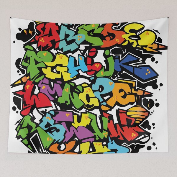 Item preview, graffiti alphabet Under grain  designed and sold by Osiris1995.