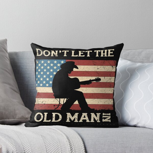 Artikelvorschau, Don’t Let the Old Man In T-Shirt – Self-Care Humor Apparel entworfen und verkauft von CozyCustomPillows.