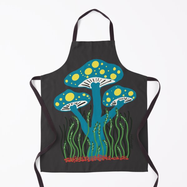 Item preview, Big blue shroom designed and sold by GinetteWhite.