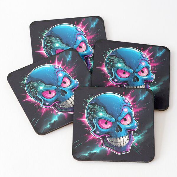 Item preview, Electrifying Skull  designed and sold by PixelPunny.