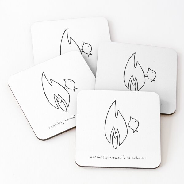 Item preview, A Bird on a Flame designed and sold by PaperSong.