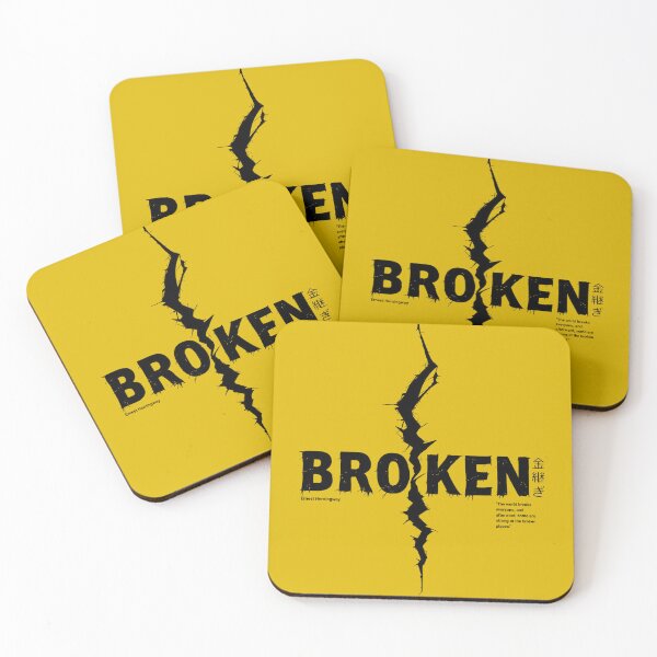 Item preview, Ernest Hemingway - The world breaks everyone, and afterwards, some are strong at the broken places. designed and sold by nature. electrified..