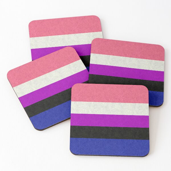 Item preview, Gender Fluid Pride Flag Colored Background Design designed and sold by LiveLoudGraphic.