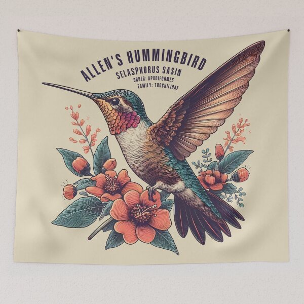 Item preview, Allen's Hummingbird 4 designed and sold by theAVIARY7.