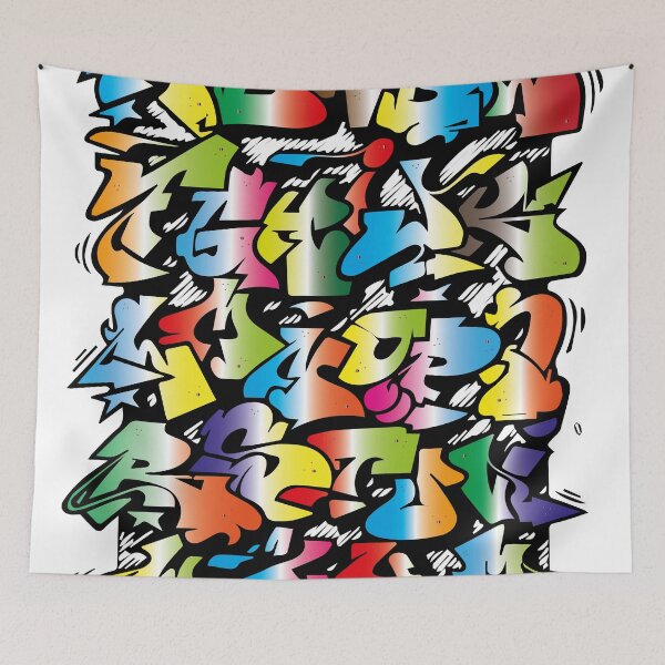 Item preview, graffiti alphabet designed and sold by Osiris1995.