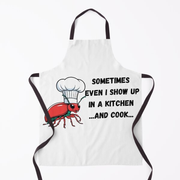 Item preview, Cucaracha divertida como chef designed and sold by Inkoverse32.