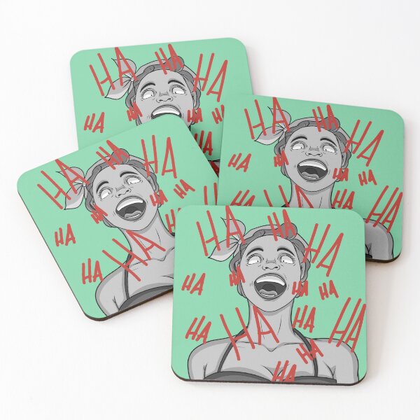 Item preview, Expressive Laughter Artwork: Woman in Headscarf designed and sold by avellis illustrations.