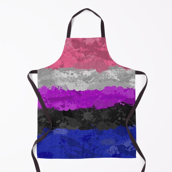Item preview, Abstract Paint Splatter Gender Fluid Pride Flag Background designed and sold by LiveLoudGraphic.