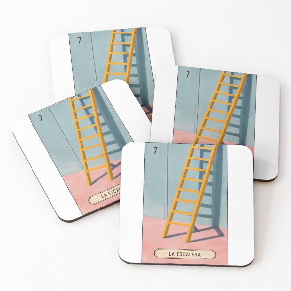 Item preview, La Escalera (The ladder) Lotería card 07 designed and sold by matteflor.