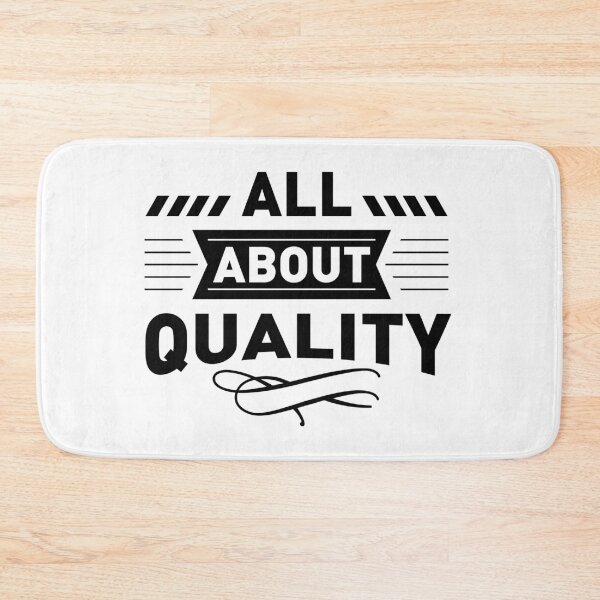 Item preview,  All About Quality - Quote designed and sold by Espinoza Creative.