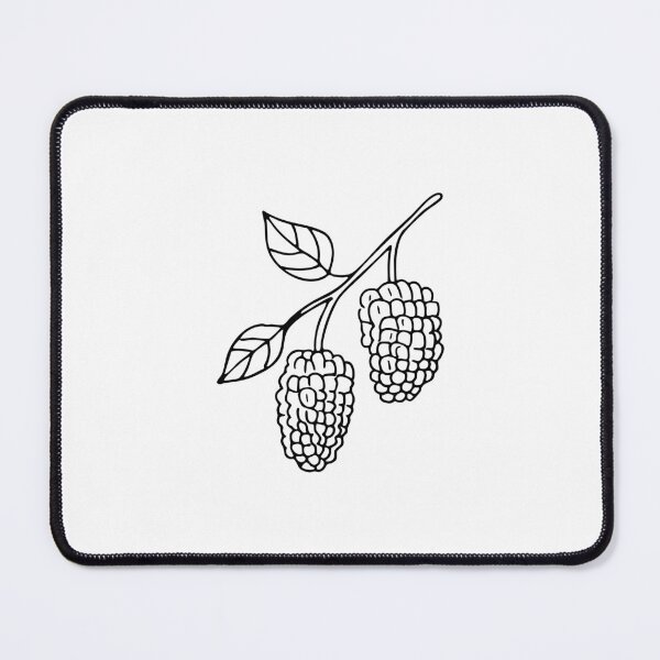 Item preview, A branch of mulberries hanging low, ripe and plump designed and sold by rasagamastore.