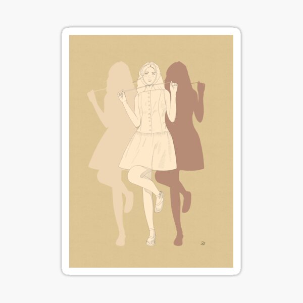 Aperçu de l'œuvre Lineart d'illustration de mode napolitaine créée et vendue par Spencorio.