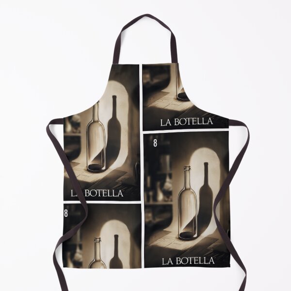 Item preview, La Botella (The Bottle) Loteria Card 08 designed and sold by matteflor.