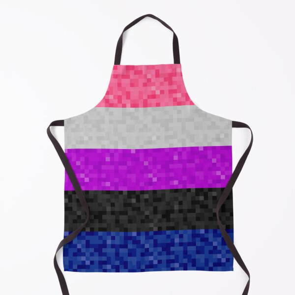 Item preview, Gender Fluid Pride Pixel Flag Repeating Background designed and sold by LiveLoudGraphic.