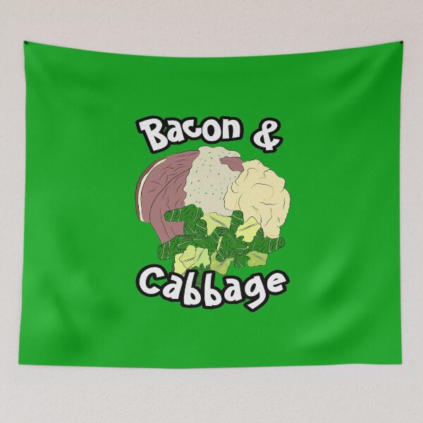 Item preview, Bacon and Cabbage designed and sold by GemimaRosaArt.