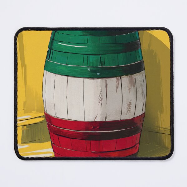 Item preview, El barril ("the barrel") Lotería card 09 designed and sold by matteflor.