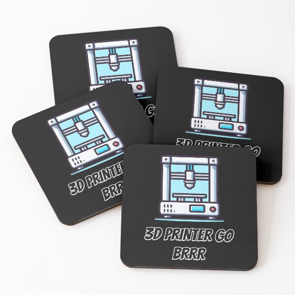 Item preview, 3D Printer go BRRR designed and sold by SekoOne.