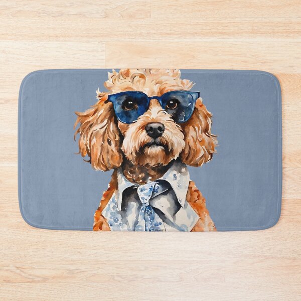 Item preview, Dapper Dood, Funny Doodle Dog Illustration  designed and sold by Happy Dog Doodles.