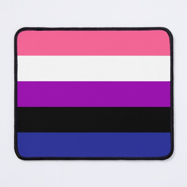 Item preview, Seamless Repeating Gender Fluid Pride Flag Pattern designed and sold by LiveLoudGraphic.