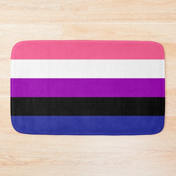 Item preview, Seamless Repeating Gender Fluid Pride Flag Pattern designed and sold by LiveLoudGraphic.