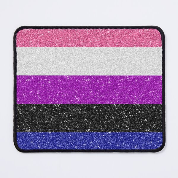 Item preview, Faux Glitter Gender Fluid Pride Flag Background designed and sold by LiveLoudGraphic.