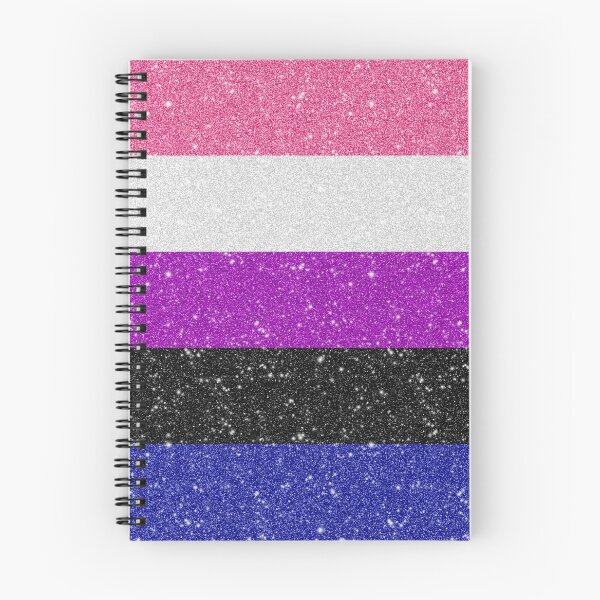 Item preview, Faux Glitter Gender Fluid Pride Flag Background designed and sold by LiveLoudGraphic.