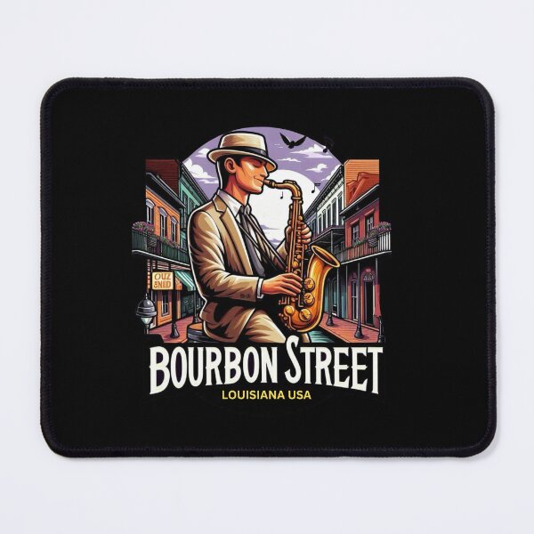 Item preview, Bourbon Street, Louisiana USA designed and sold by Myra365Art.