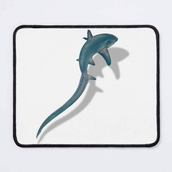 Item preview, Swimming Thresher Shark designed and sold by Moana Matron Designs.