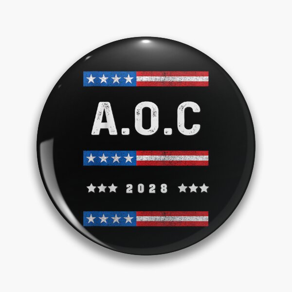 Item preview, AOC - Alexandria Ocasio Cortez 2028 For President Election designed and sold by Spaceslafr.