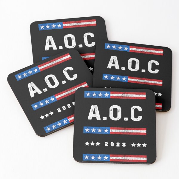 Item preview, AOC - Alexandria Ocasio Cortez 2028 For President Election designed and sold by Spaceslafr.
