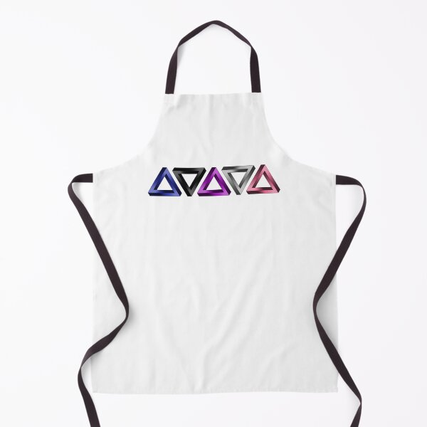 Item preview, Gender Fluid Pride Flag Colored Twisted Triangles Optical Illusions designed and sold by LiveLoudGraphic.