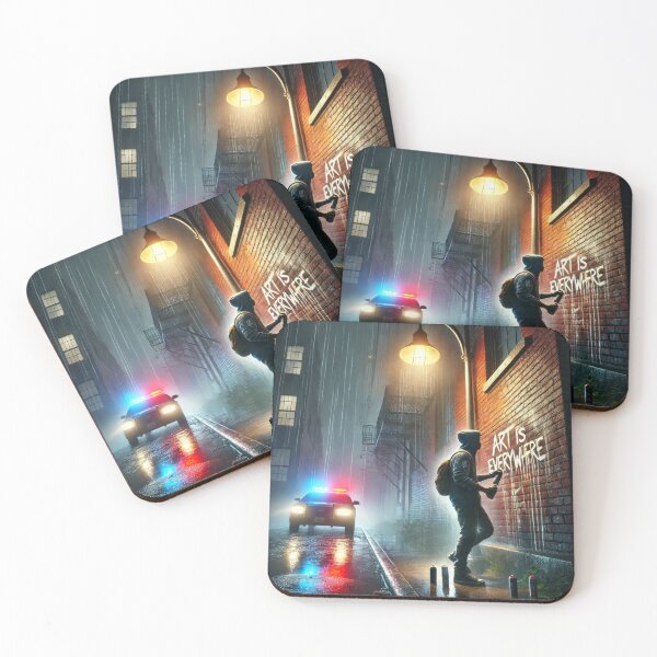 Item preview, Urban Art - Graffiti at Night  designed and sold by Retro &new generation .