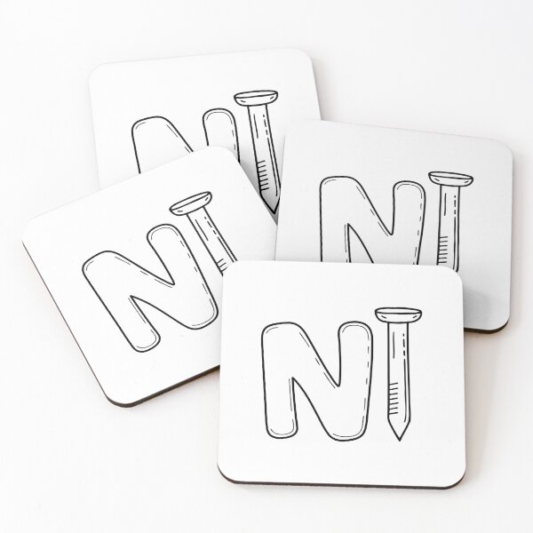 Item preview, An Illustration of letter N stand for Nail designed and sold by rasagamastore.