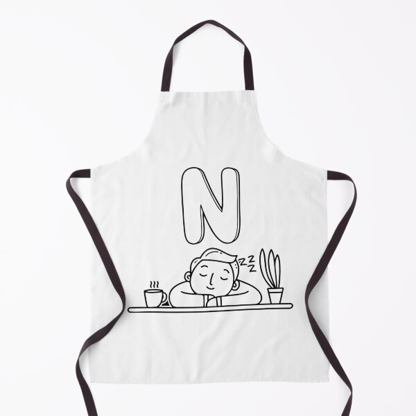 Item preview, An Illustration of letter N stand for Nap designed and sold by rasagamastore.