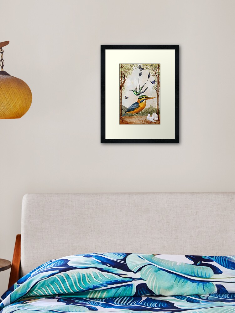 Thumbnail 2 of 7, Framed Art Print, Kookaburra Dreams designed and sold by sommerart.