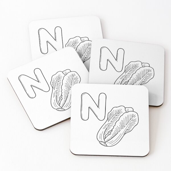 Item preview, An Illustration of letter N stand for Napa designed and sold by rasagamastore.