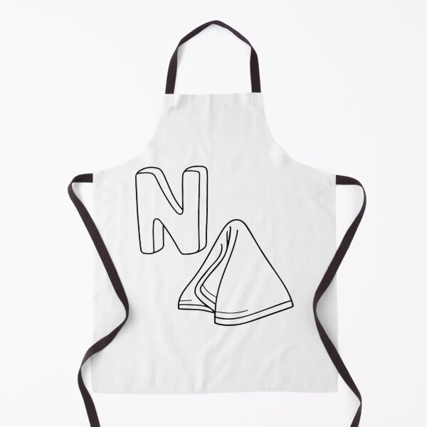 Item preview, An Illustration of letter N stand for Napkin designed and sold by rasagamastore.