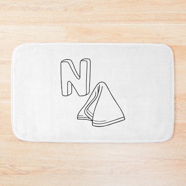 Item preview, An Illustration of letter N stand for Napkin designed and sold by rasagamastore.