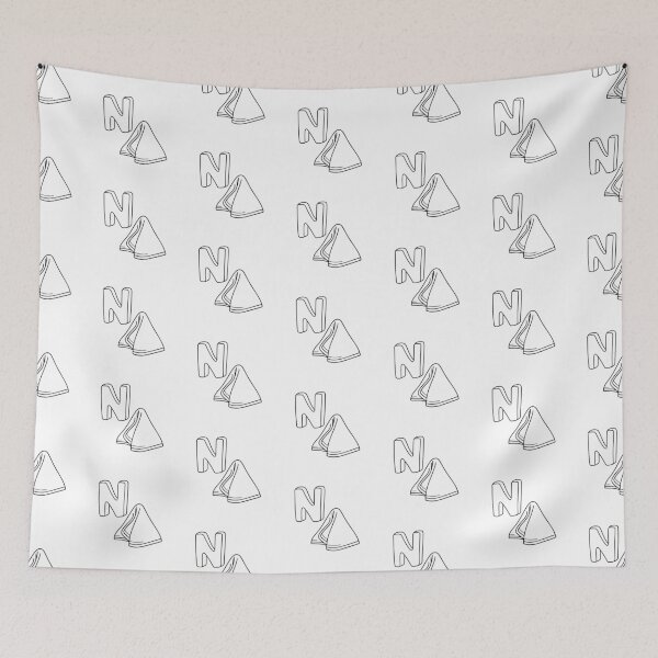 Item preview, An Illustration of letter N stand for Napkin designed and sold by rasagamastore.