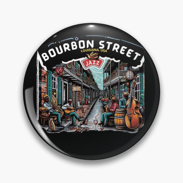 Item preview, Bourbon Street, Louisiana USA designed and sold by Myra365Art.
